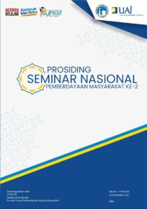 Prosiding Seminar Nasional Pemberdayaan Masyarakat Ke-2  (Sendamas Ke-2)